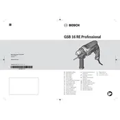 Bosch 0 601 14E 560 Drill manual cover