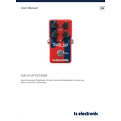 TC Electronic SUB N UP OCTAVER