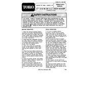 Toro 21-inch 26683 Mower manual cover