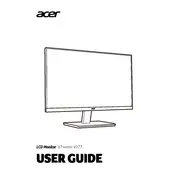 Acer Vero V7 V277 Monitor manual cover