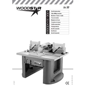 Woodstar BS 50 3902101000 Milling Machine manual cover