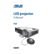 ASUS P3B Projector manual cover