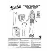 Barbie Mattel Wash N Wear 29027 Toy manual cover