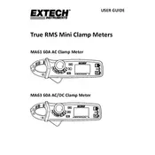 Flir Extech MA61 Clamp Meter manual cover