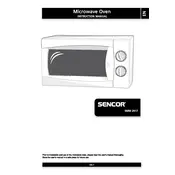 Sencor SMW 2917 Oven manual cover