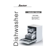 Sauter SVH1342J Dishwasher manual cover