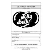 Jelly Belly L5822B JB15315R Ice Shaver manual cover