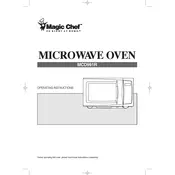 Magic Chef MCD991R Microwave manual cover