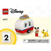 LEGO Mickey Mouse 10777-2 Construction Set manual cover