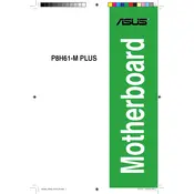 ASUS P8H61-M PLUS Motherboard manual cover