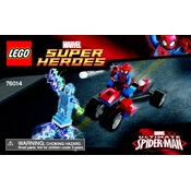 LEGO Spider-Man 76014 Construction Set manual cover