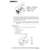 Davis 7768 Surge Protector Shelf manual cover