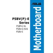 ASUS P5BV-E-SAS Motherboard manual cover