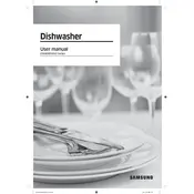 Samsung DW80R9950UT Dishwasher manual cover