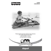 Fisher Price Mattel Little People Discovery Airport C4780 Toy manual cover