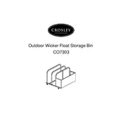 Crosley CO7303 Bin manual cover