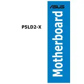 ASUS P5LD2-X Motherboard manual cover