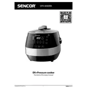 Sencor SPR 4000BK Pressure Cooker manual cover