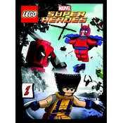 LEGO X-Men 6866-2 Construction Set manual cover