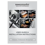 Rangemaster Kitchener 110 Dual Fuel Chrome manual cover