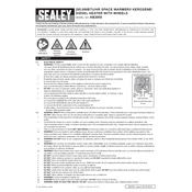 Sealey AB2050 Heater manual cover