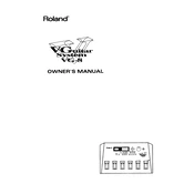 Roland VG-8 manual cover