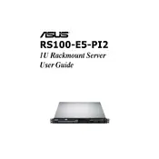 ASUS RS100-E5-PI2 Server manual cover