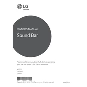 LG LAS260B LAS260B.DUSALLK Sound Bar