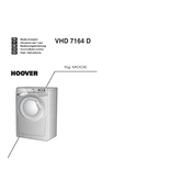 Hoover VHD 7164D-84 manual cover