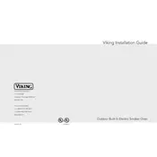 Viking VEOS100T Oven manual cover