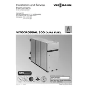 Viessmann Vitocrossal 300 CA3 Dual Fuel Series 3.0 Boiler manual cover