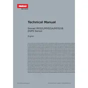 Simrad Navico MX521 GPS manual cover