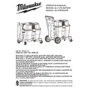 Milwaukee M18 Fuel 0920-20 Vacuum manual cover