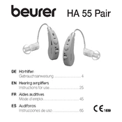 Beurer HA 55 Pair Hearing Amplifier manual cover