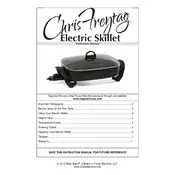 West Bend L5821 72215CF Skillet manual cover