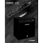 Peavey Combo 115 Amplifier manual cover