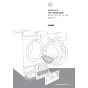 Gorenje SensoCare D98F65EUK Dryer manual cover