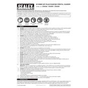 Sealey GSA04 Sander manual cover