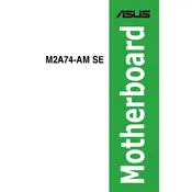 ASUS M2A74-AM SE Motherboard manual cover