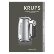 Krups BW710D51 Kettle manual cover