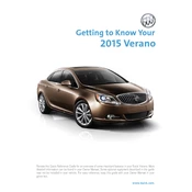 Buick Verano 2015 manual cover