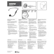 Shure SM31FH Microphone manual cover