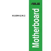 ASUS H110M-E-M.2 Motherboard manual cover