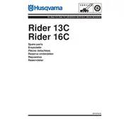 Husqvarna Rider 13 C 965 09 43-01 Lawn Mower manual cover