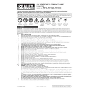 Sealey RS1C Jump Starter manual cover