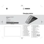 Bosch Charging Station Screwdriver manual cover