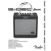 Fender G-Dec Junior 2351000000 120V 60Hz Amplifier manual cover