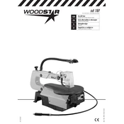 Woodstar SD 16f 3901402000 Saw manual cover