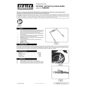 Sealey TDMCRW Tie Down manual cover