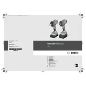 Bosch 0 601 9G5 106 Driver manual cover